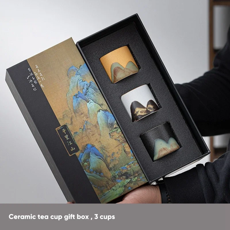Coffee Tea And Sugar Set - Gift Box,Japanese Ceramic Tea Cup, Porcelain