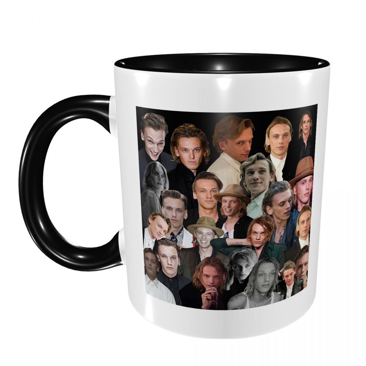 Coffee Tea Friends - Jamie Campbell Bower Photo Collage Mug