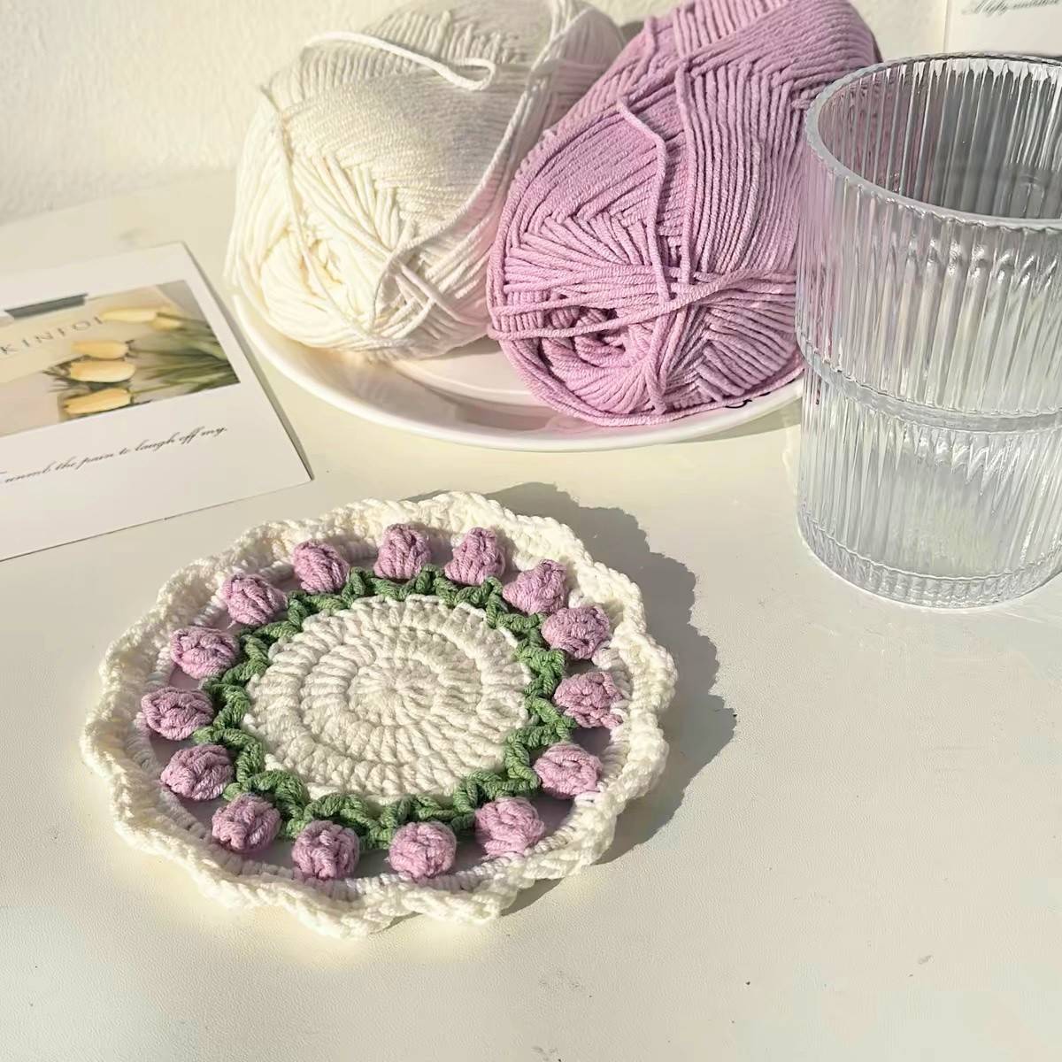 Handmade Crocheted Coffee Tea  - Coffee Tea Friends のレビューと価格