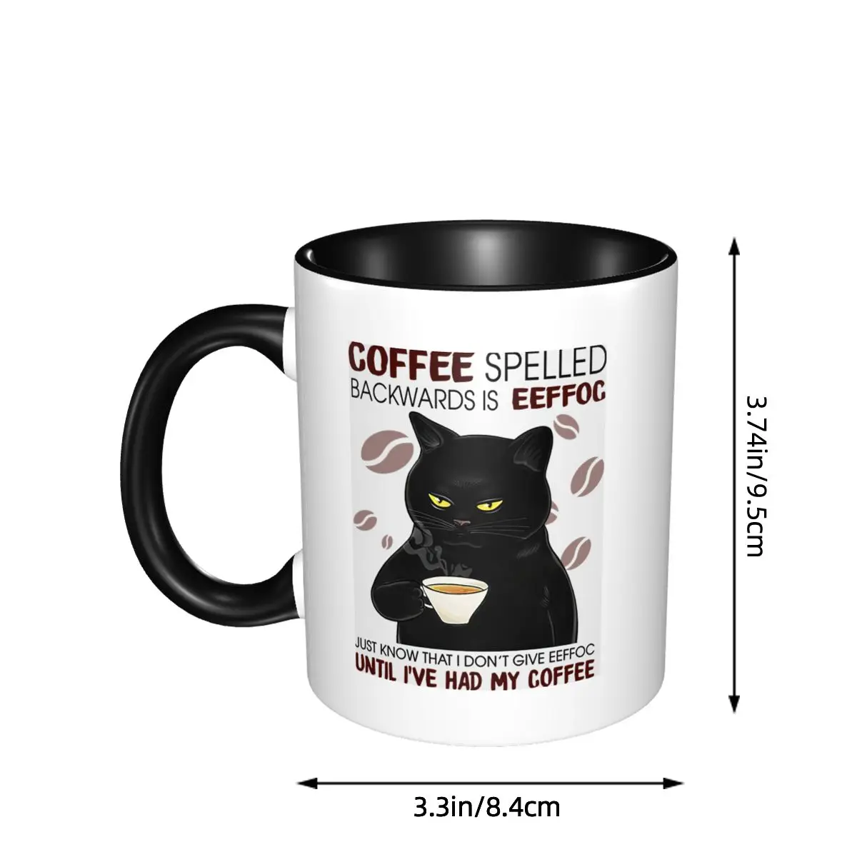 Cat Befor Coffee I Hate Everyo - Coffee Tea Friends のレビューと価格