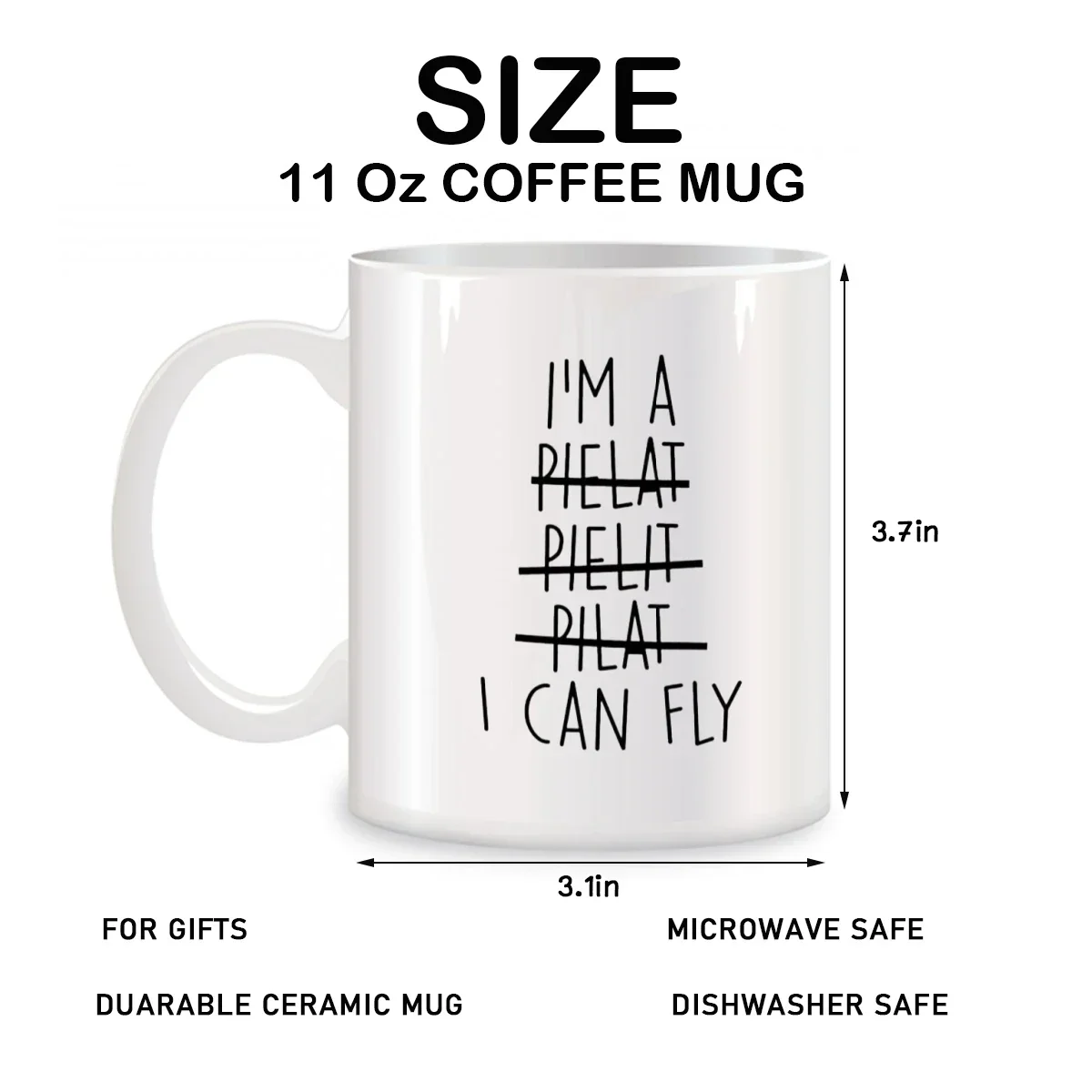 I Can Fly Mug Original Cup Bee - Coffee Tea Friends のレビューと価格
