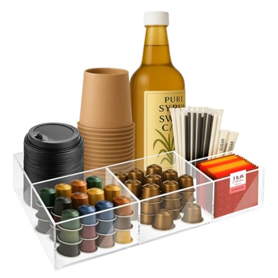 Acrylic Coffee Bar Station Sna - Tea Coffee Set Up のレビューと価格