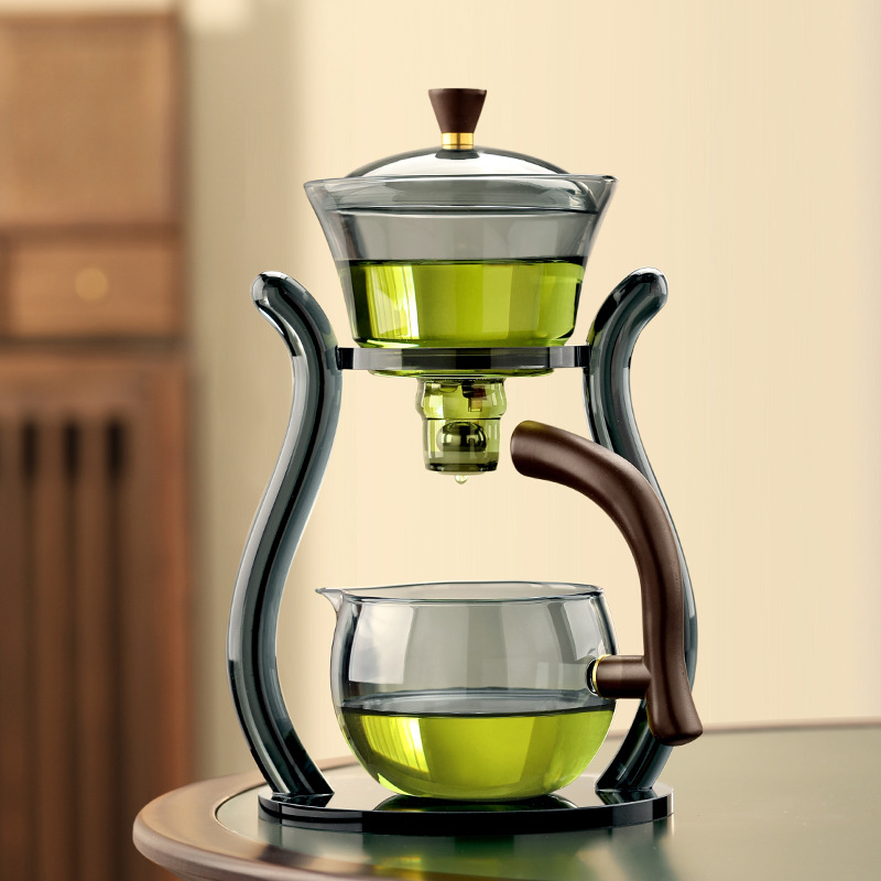 Exquisite Smoke Grey Glass Tea - Gongfu Tea Set のレビューと価格