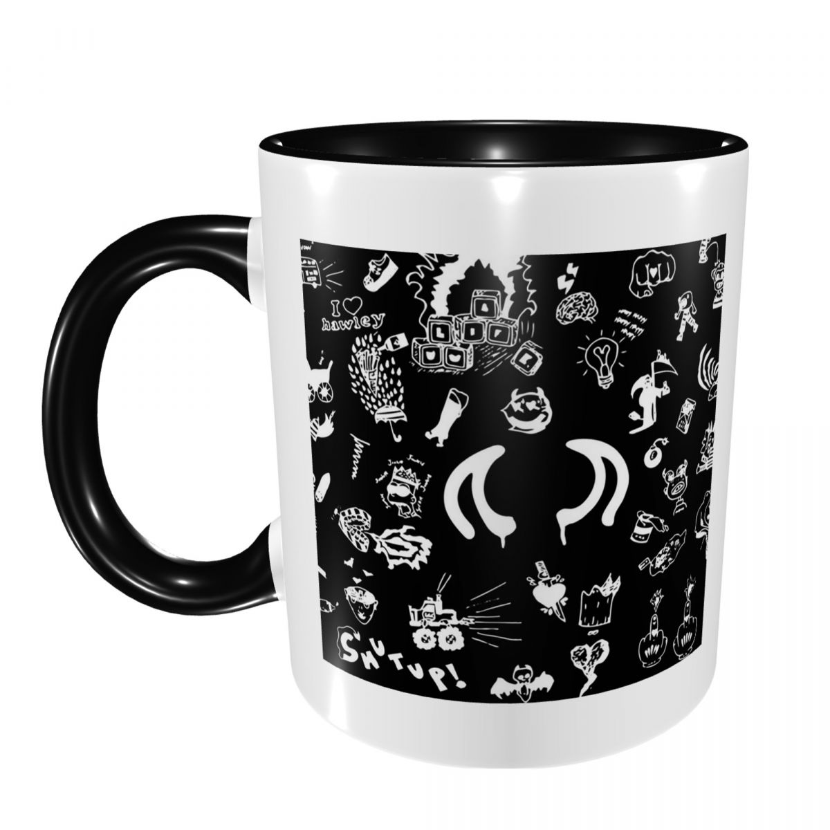Yungblud Drawings Tattoo Sheet - Coffee Tea Drawing のレビューと価格