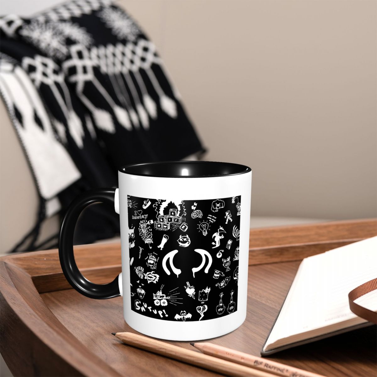 Yungblud Drawings Tattoo Sheet - Coffee Tea Drawing のレビューと価格