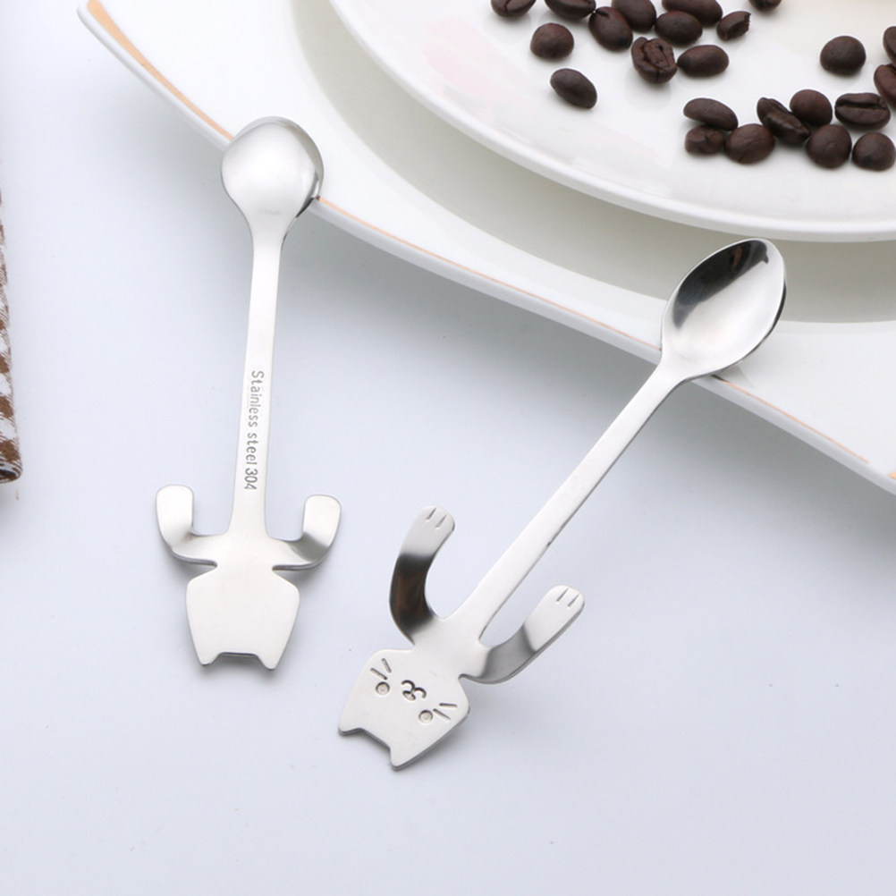 Hanging Cartoon Cat Spoon 304  - Tea Coffee Utensils のレビューと価格