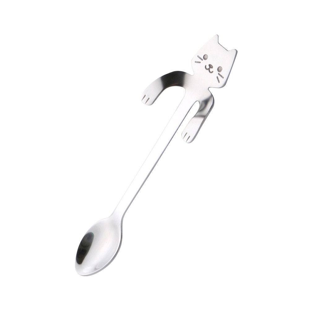 Hanging Cartoon Cat Spoon 304  - Tea Coffee Utensils のレビューと価格