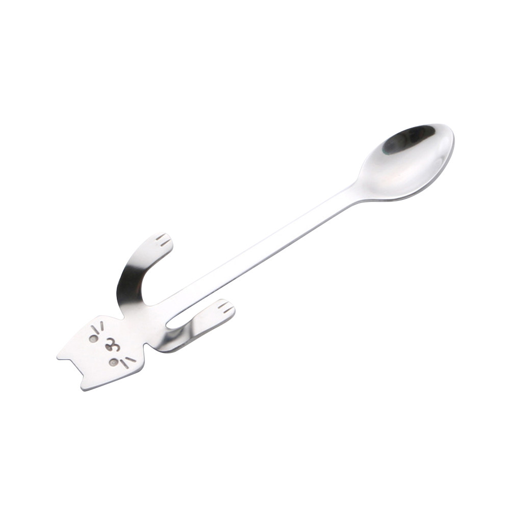 Hanging Cartoon Cat Spoon 304  - Tea Coffee Utensils のレビューと価格