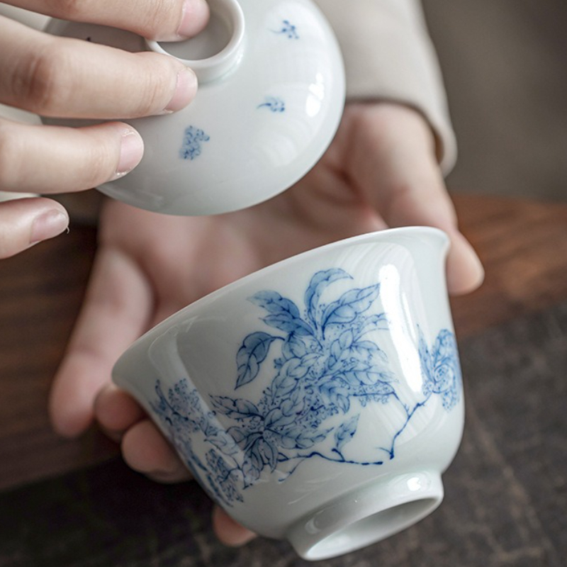 Antique Blue White Porcelain G - Gongfu Tea Set のレビューと価格