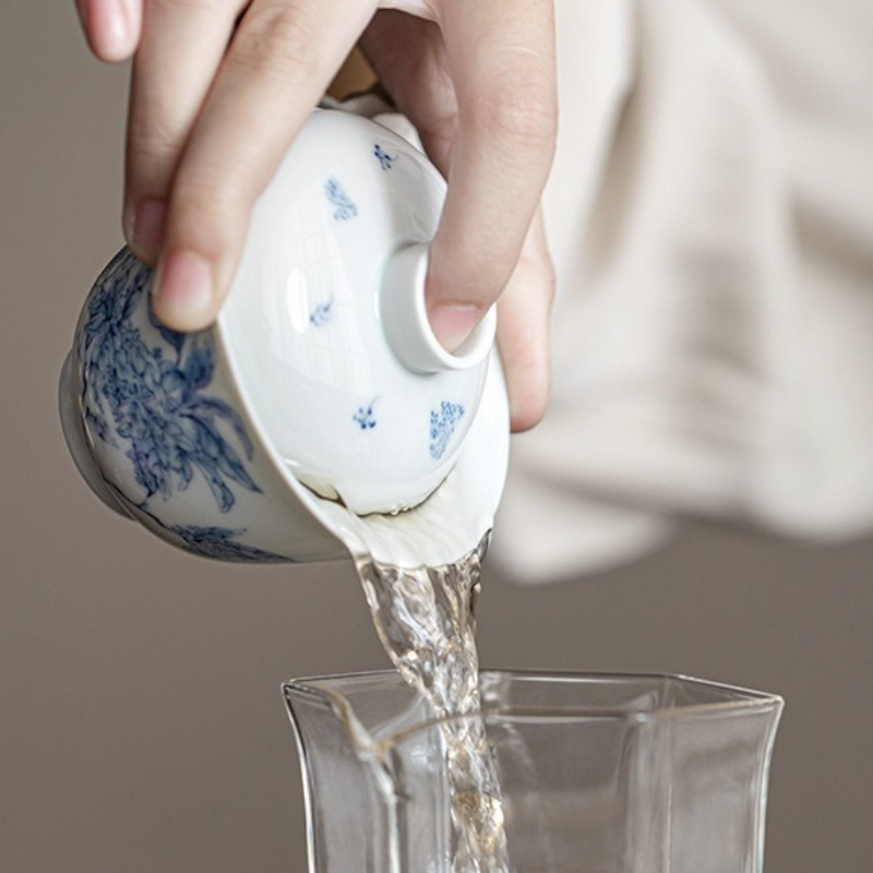 Antique Blue White Porcelain G - Gongfu Tea Set のレビューと価格