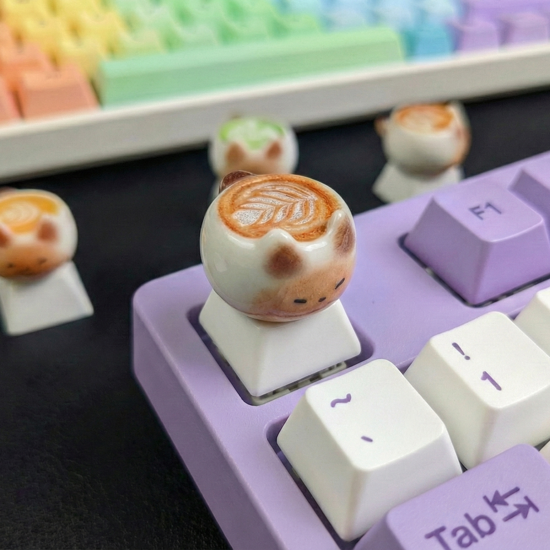 Cute Thai Cat Coffee Cartoon K - Coffee Tea Thai のレビューと価格