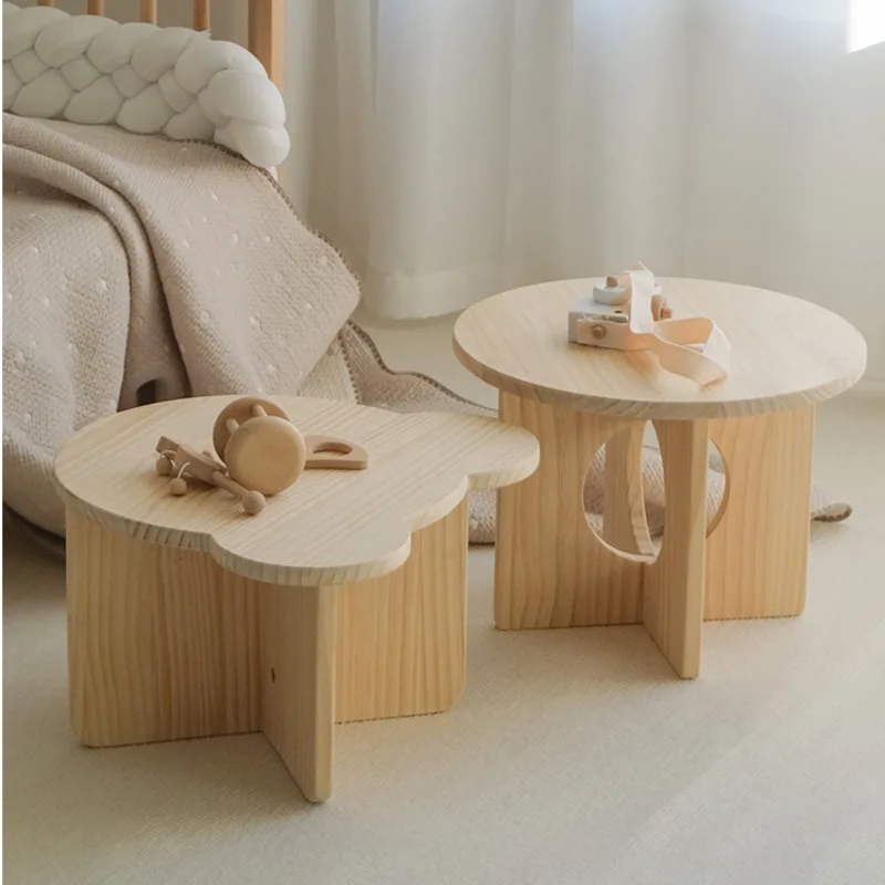 Solid Wood Children's Small Ta - Tea Coffee Set Up のレビューと価格