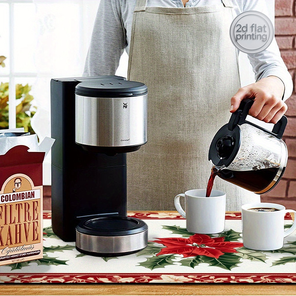1pc Christmas Poinsettia Holly - Tea Coffee Utensils のレビューと価格
