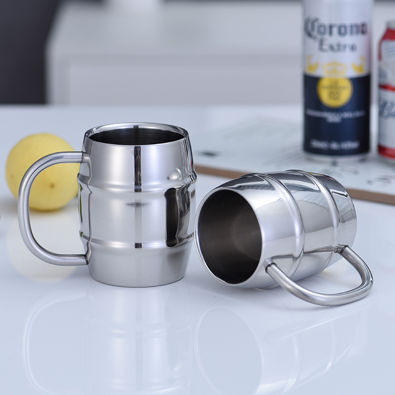 Stainless Steel Beer Cup Laser - Coffee Tea Friends のレビューと価格