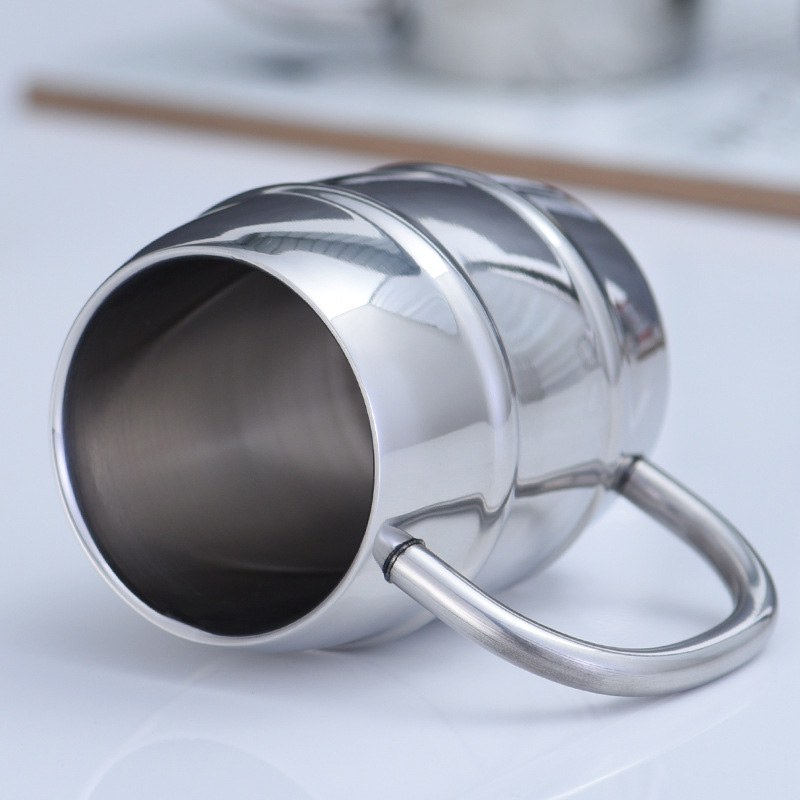 Stainless Steel Beer Cup Laser - Coffee Tea Friends のレビューと価格