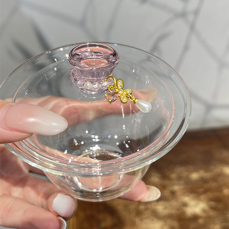 Pink High Borosilicate Glass G - Gongfu Tea Set のレビューと価格