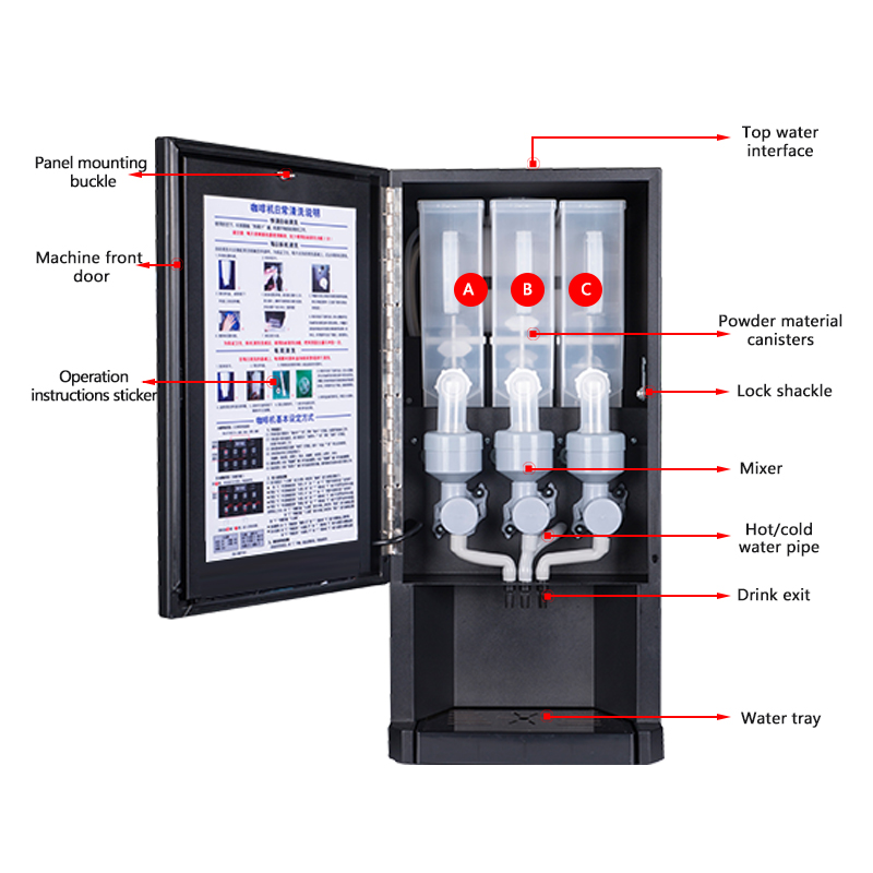 30SCW-8 Hot Ice Instant Coffee - Coffee Tea Machine のレビューと価格