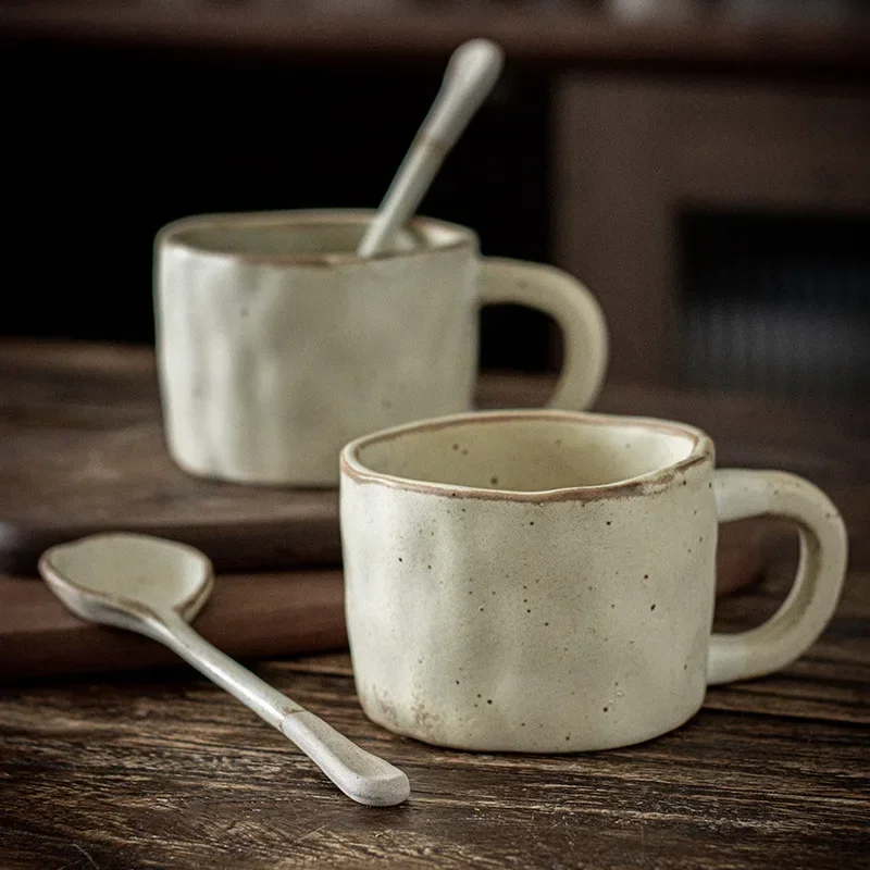 NEW Design Stoneware Handmade  - Coffee Tea Friends のレビューと価格