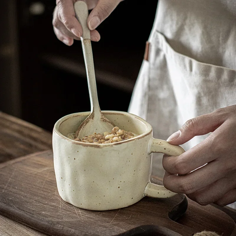 NEW Design Stoneware Handmade  - Coffee Tea Friends のレビューと価格
