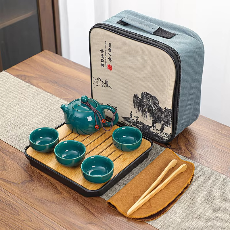 Chinese Kung Fu Travel Set, Ce - Gongfu Tea Set のレビューと価格