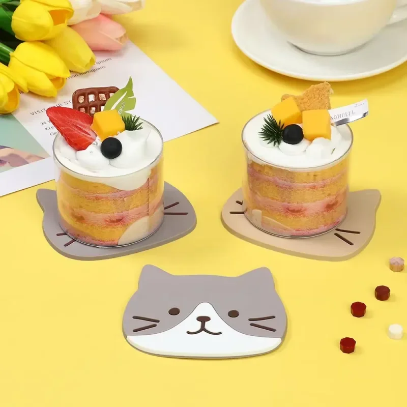 Lovely Pet Cat Design Cup Coas - Coffee Tea Love のレビューと価格