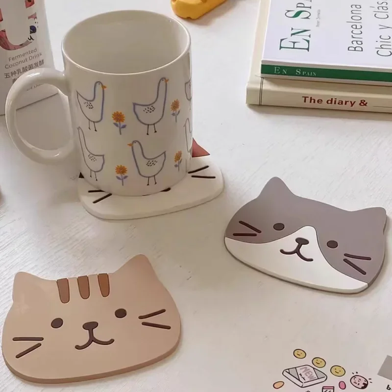 Lovely Pet Cat Design Cup Coas - Coffee Tea Love のレビューと価格