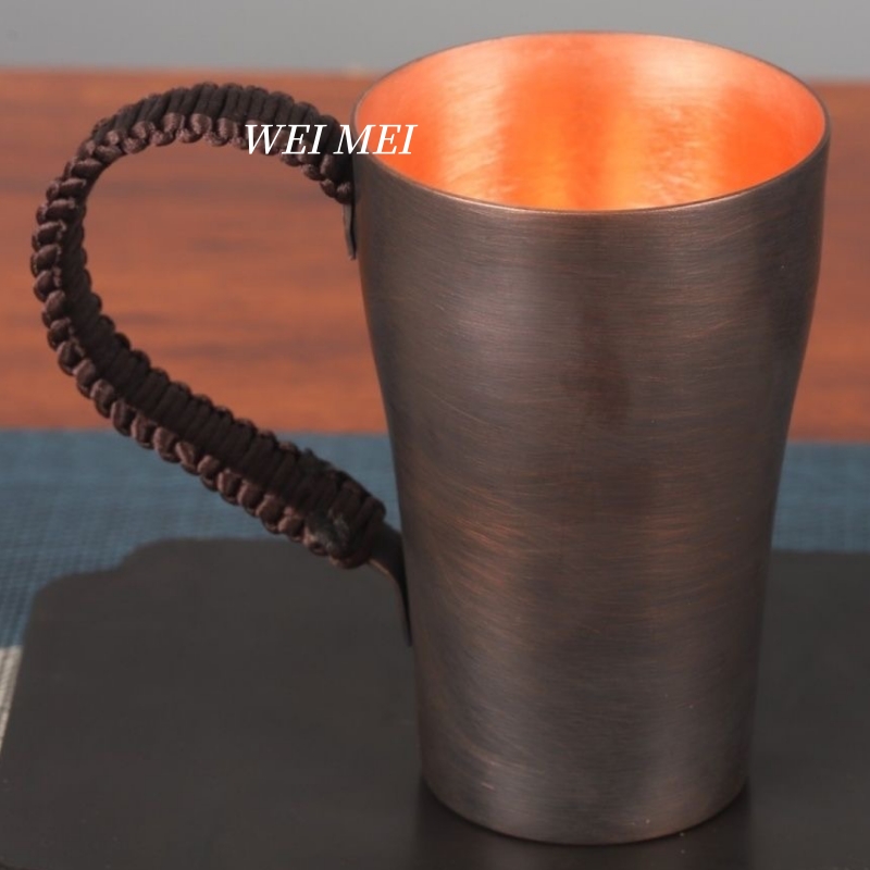 Vintage Copper Coffee Mug 300m - Coffee Tea Drawing のレビューと価格