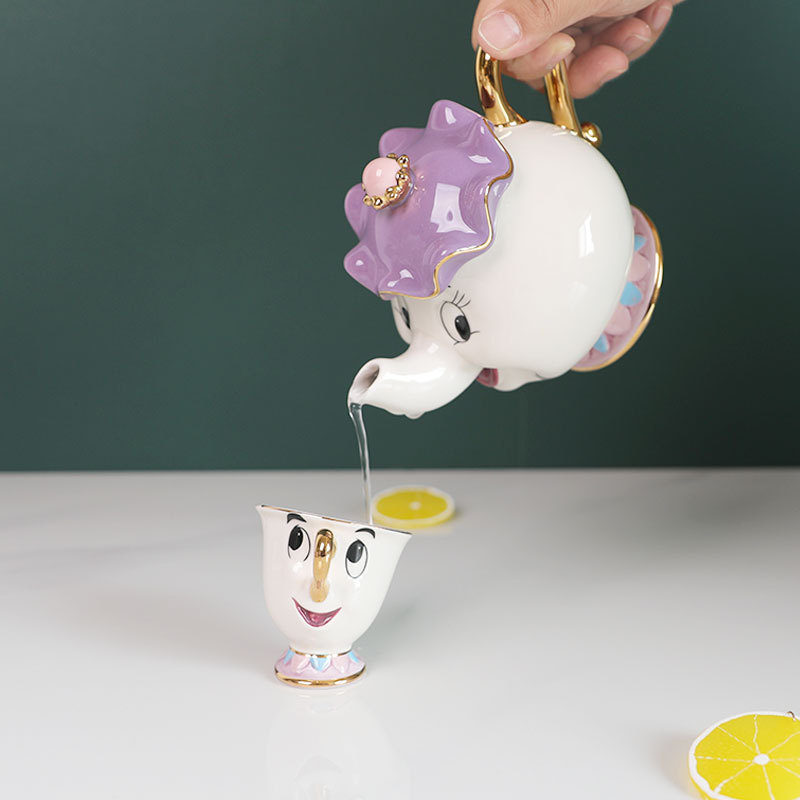 In-Stock Teapot Cute Cartoon B - Coffee Tea And Sugar Set のレビューと価格
