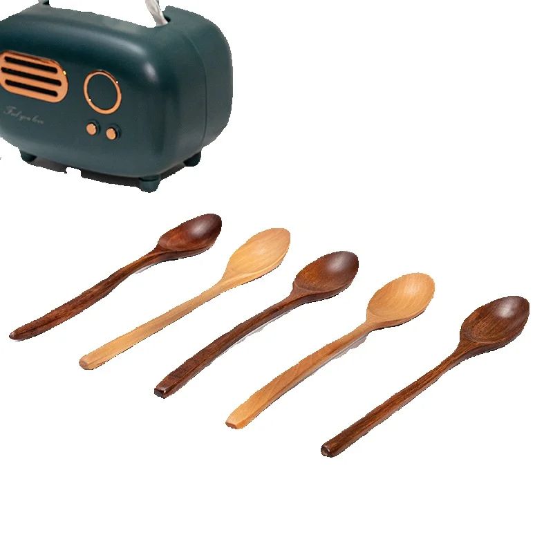 1pc Wooden Spoon Tableware Kit - Tea Coffee Utensils のレビューと価格