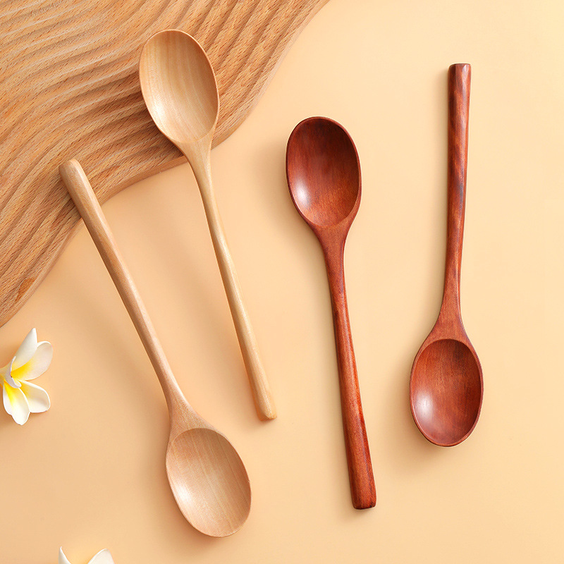 1pc Wooden Spoon Tableware Kit - Tea Coffee Utensils のレビューと価格