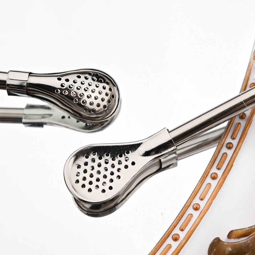 8pcs Filter Tea Straw Spoon Se - Coffee Tea And Sugar Set のレビューと価格