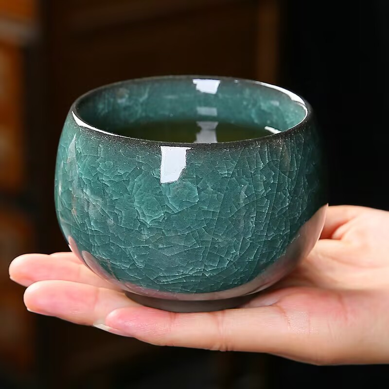 Cracked Ice Glaze Ceramic Tea  - Gongfu Tea Set のレビューと価格