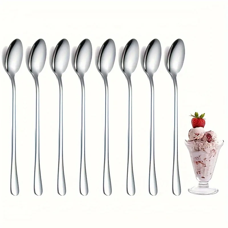 Stainless Steel 1/10pcs Long H - Tea Coffee Utensils のレビューと価格