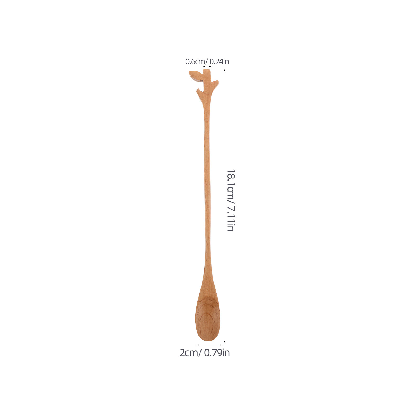 Wood Coffee Spoon Natural Wood - Tea Coffee Utensils のレビューと価格