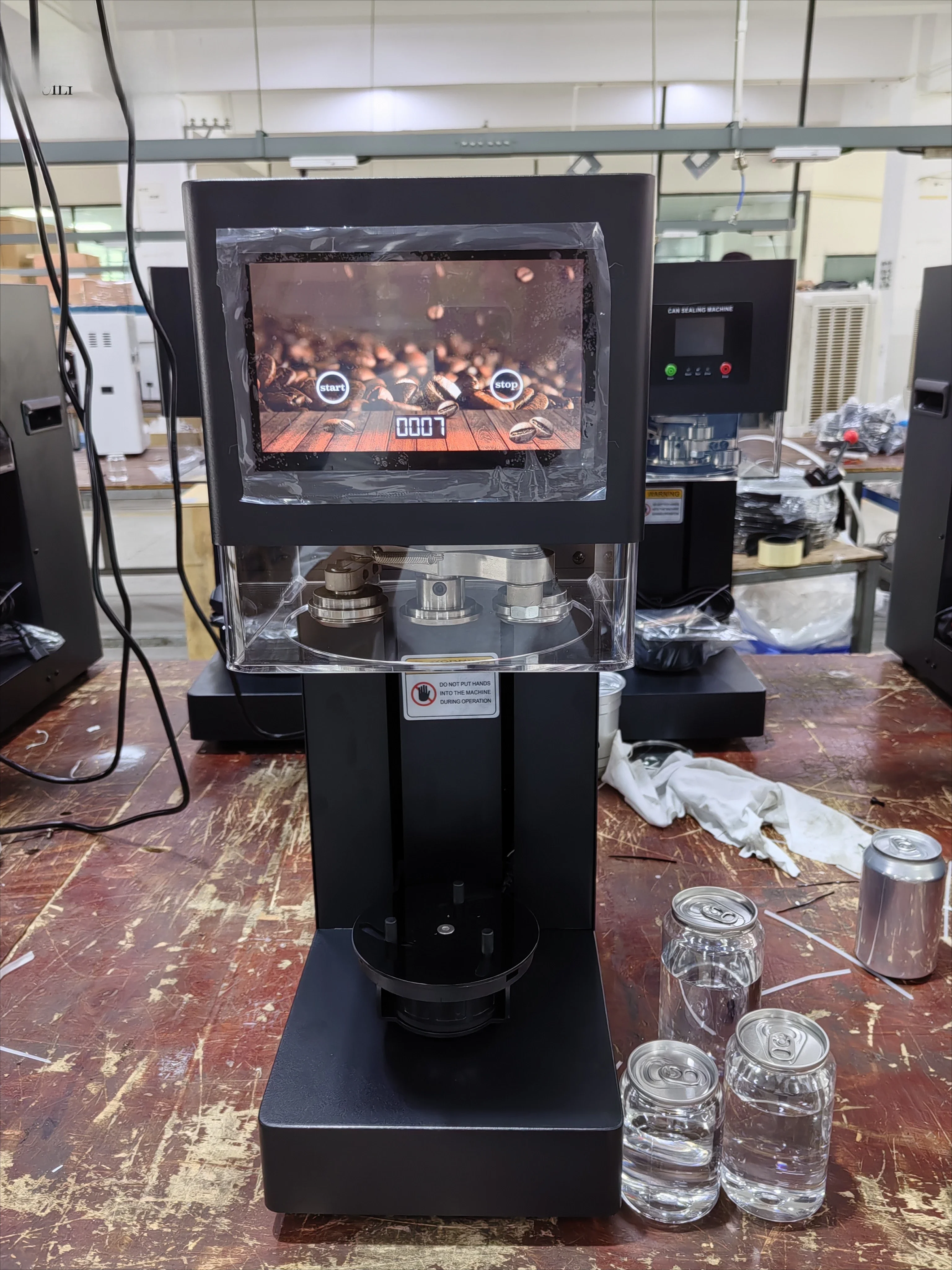 Seamer PET Can Sealing Machine - Coffee Tea Machine のレビューと価格