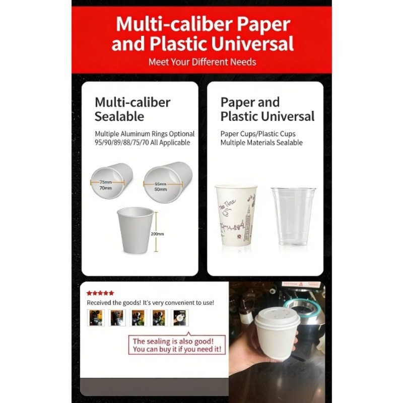 Automatic Plastic Cup Sealing  - Coffee Tea Machine のレビューと価格