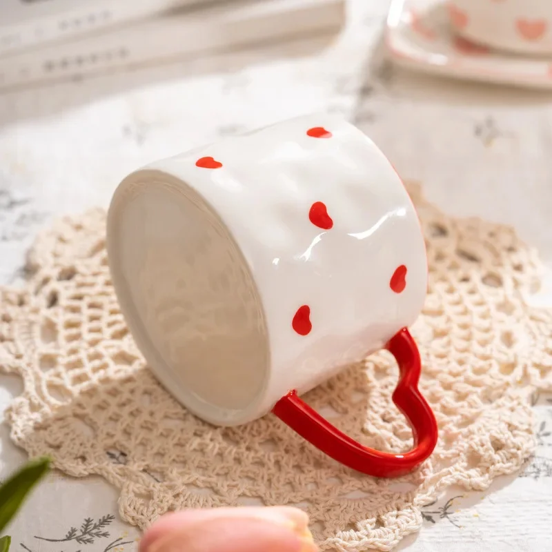 Ceramic Mug Creative Cute Hand - Coffee Tea Love のレビューと価格