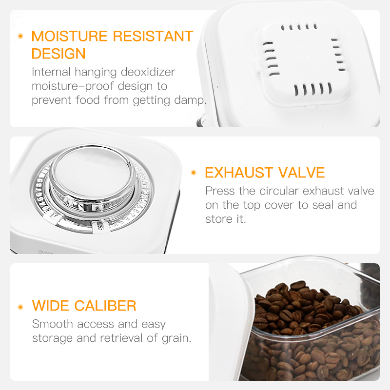 AliKisscafe Coffee Bean Storag - Coffee Tea Machine のレビューと価格