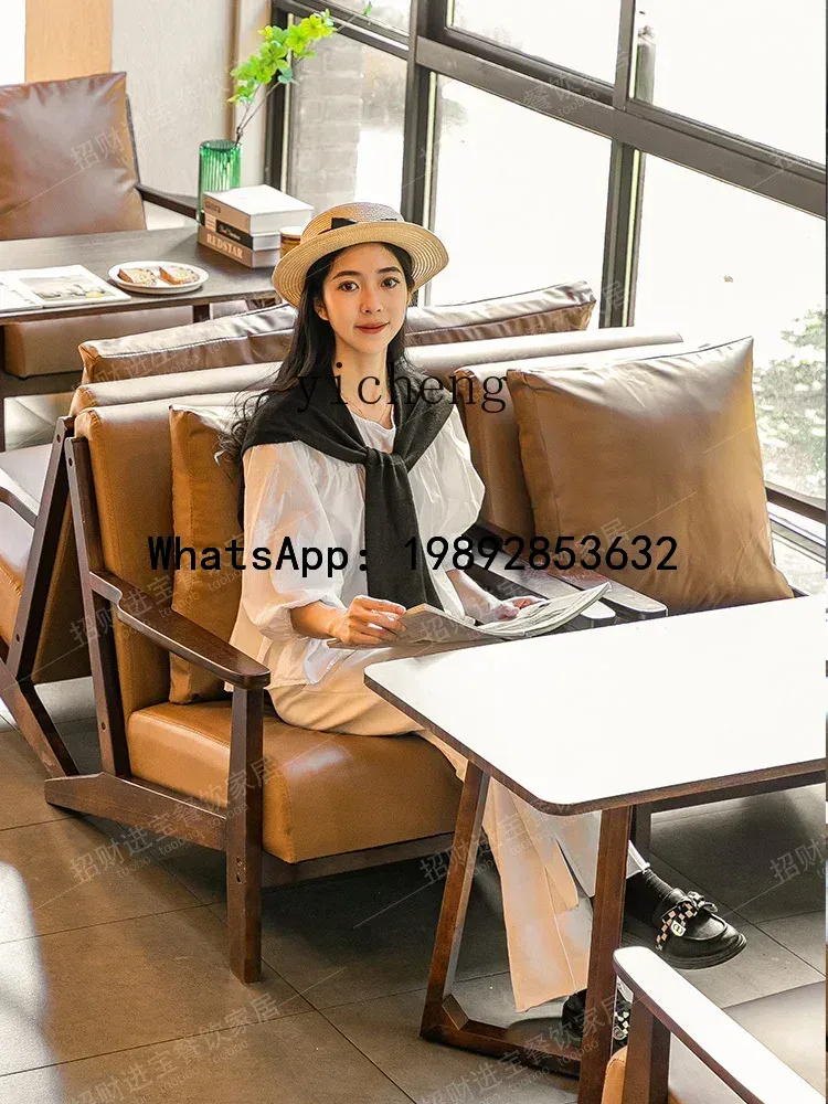 H1  Milk Tea Shop Table and Ch - Coffee Tea Lounge のレビューと価格