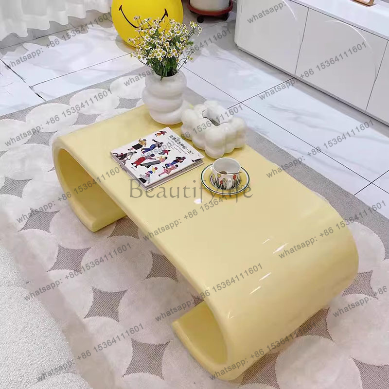 Solid Wood Modern Coffee Table - Coffee Tea Lounge のレビューと価格
