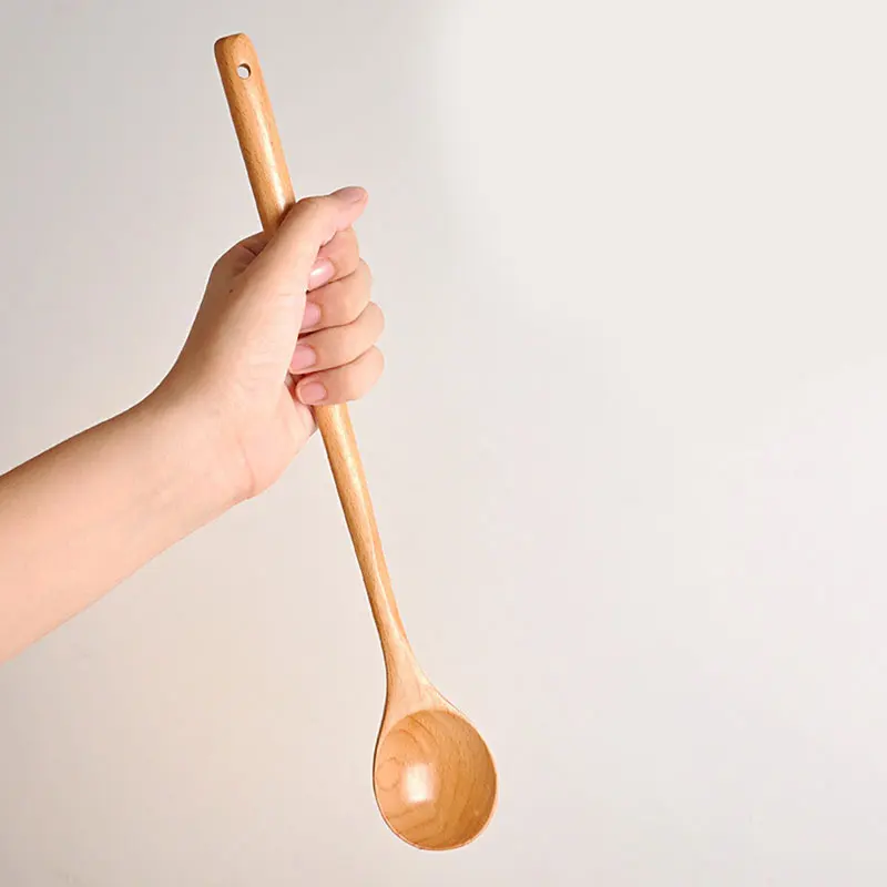 1pcs Wooden Spoon Tableware Ki - Tea Coffee Utensils のレビューと価格