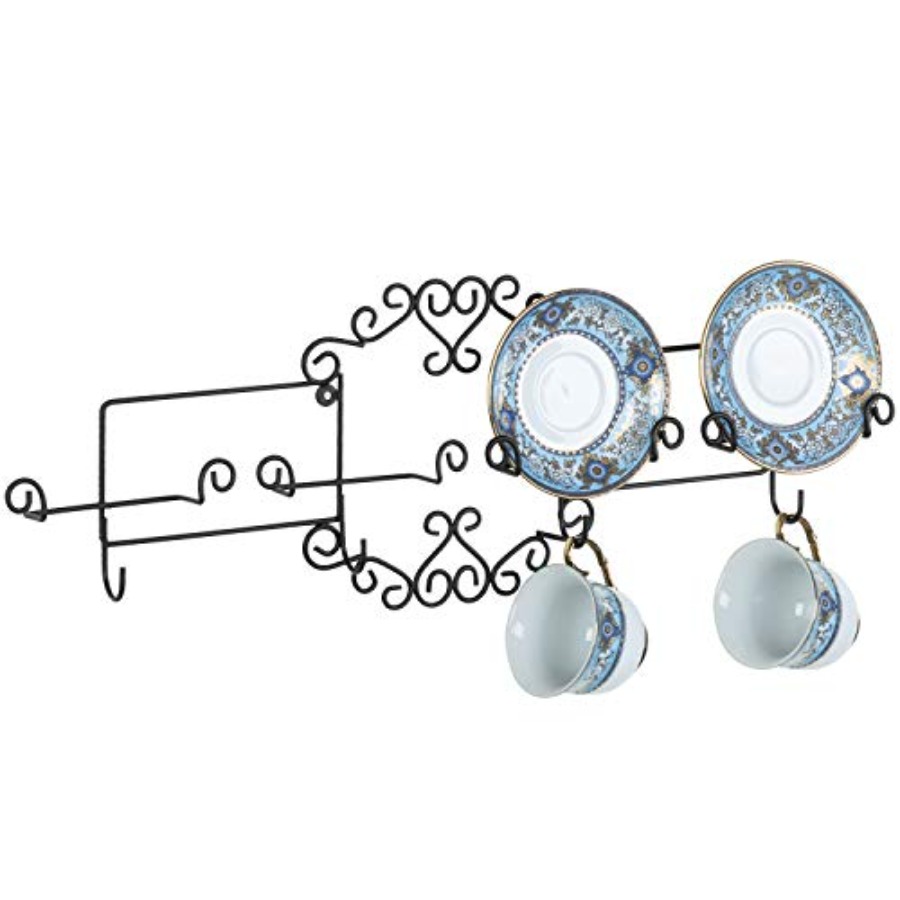 Vintage Scrollwork Black Metal - Tea Coffee Set Up のレビューと価格