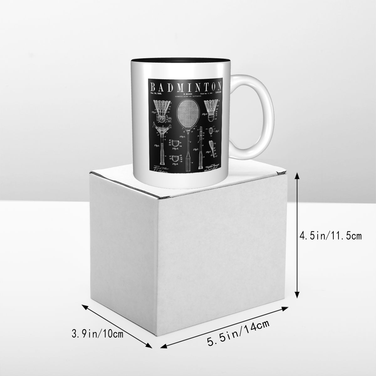 Badminton Old Vintage Patent D - Coffee Tea Drawing のレビューと価格