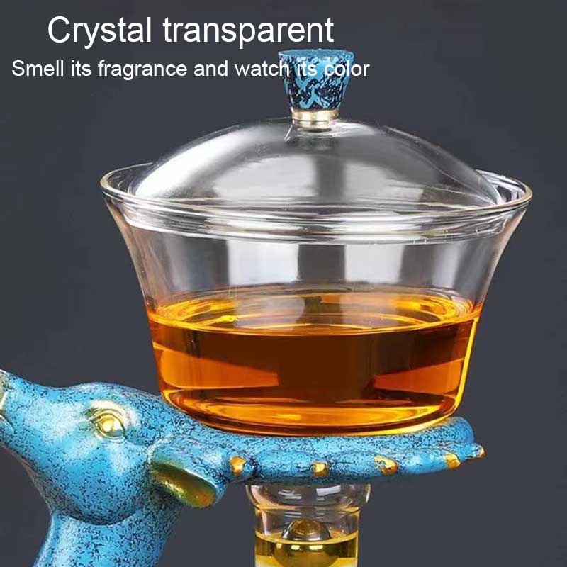 BOZZH-Kungfu Glass Tea Set, Cr - Gongfu Tea Set のレビューと価格