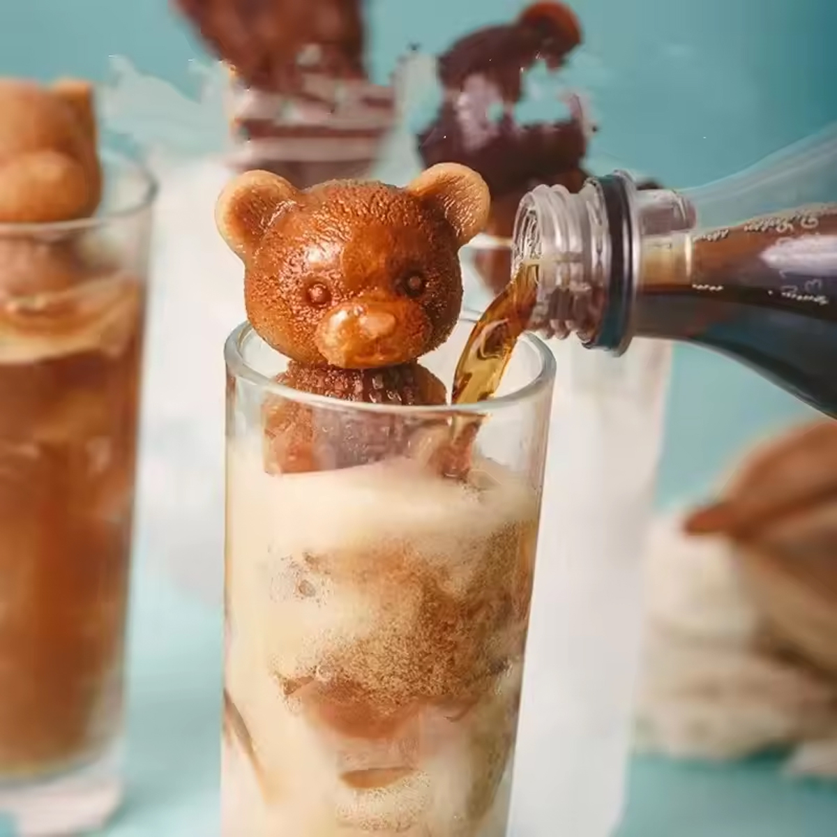 1~6Pcs Ice Bear Mold 3D Bear S - Coffee Tea Love のレビューと価格