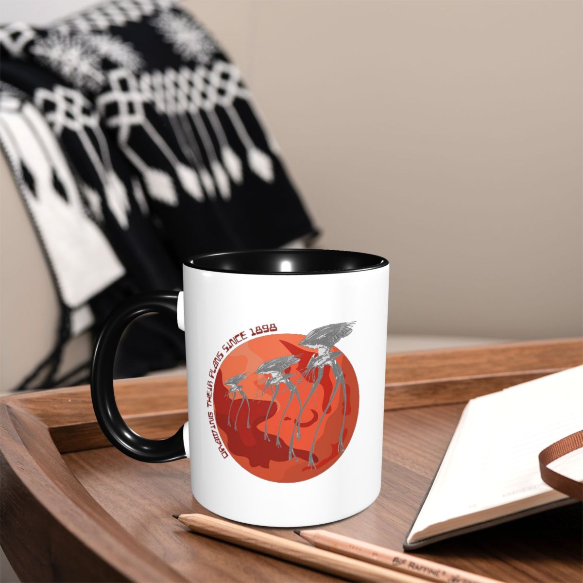 War Of The Worlds Drawing Thei - Coffee Tea Drawing のレビューと価格