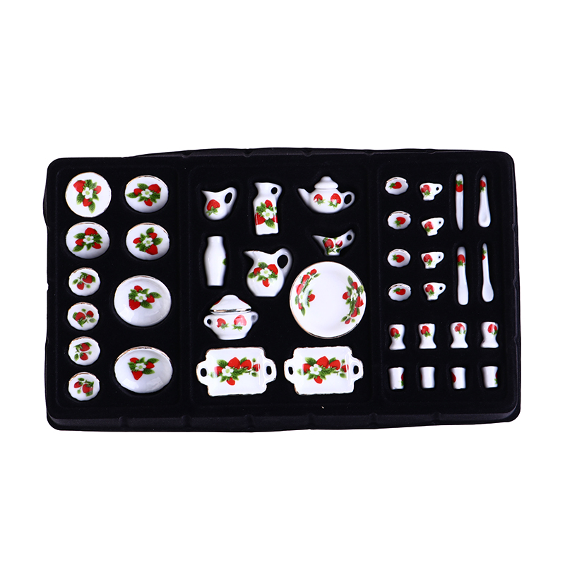 1 Set 1:12 Miniature Doll Hous - Coffee Tea And Sugar Set のレビューと価格