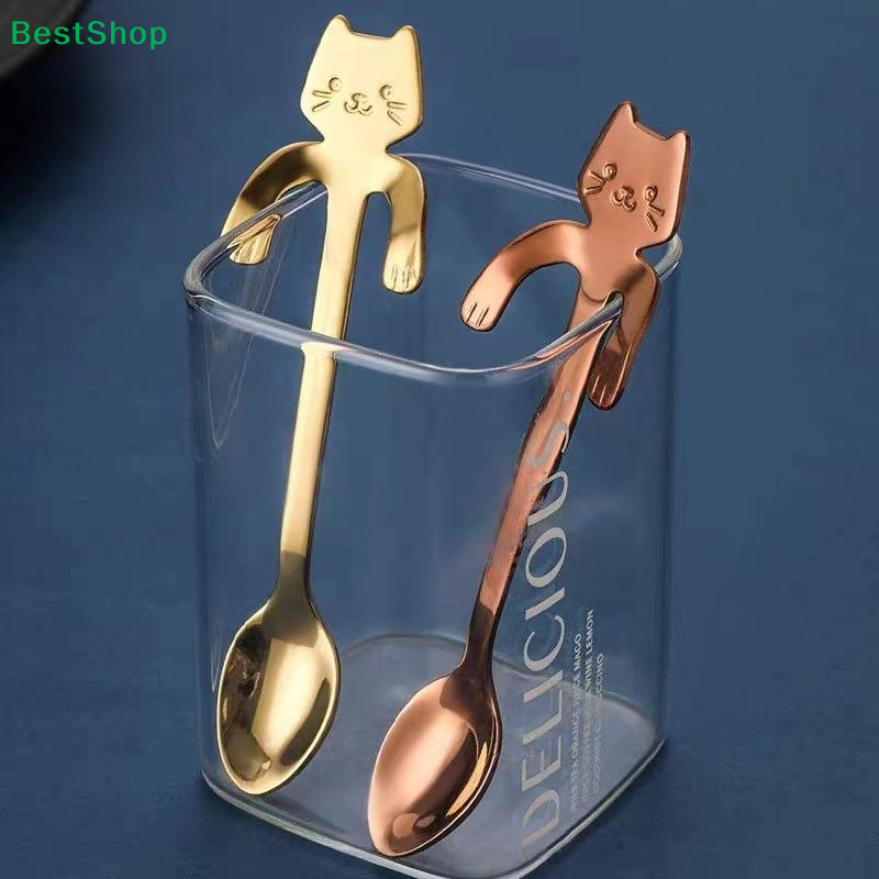 ☪Stainless Steel Cute Cat Hang - Coffee Tea Love のレビューと価格
