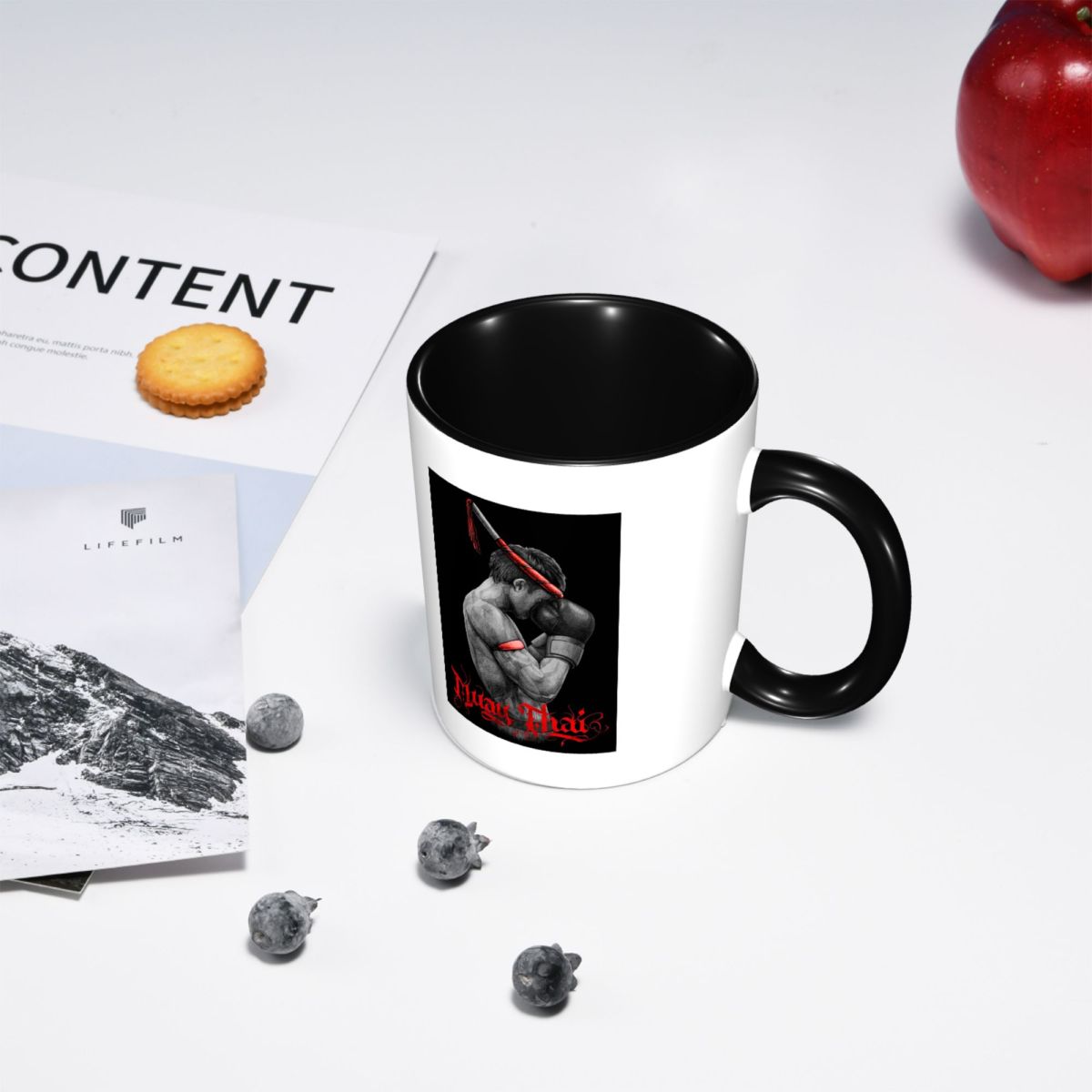 Muay Thai Boxing Fighter Mug F - Coffee Tea Thai のレビューと価格