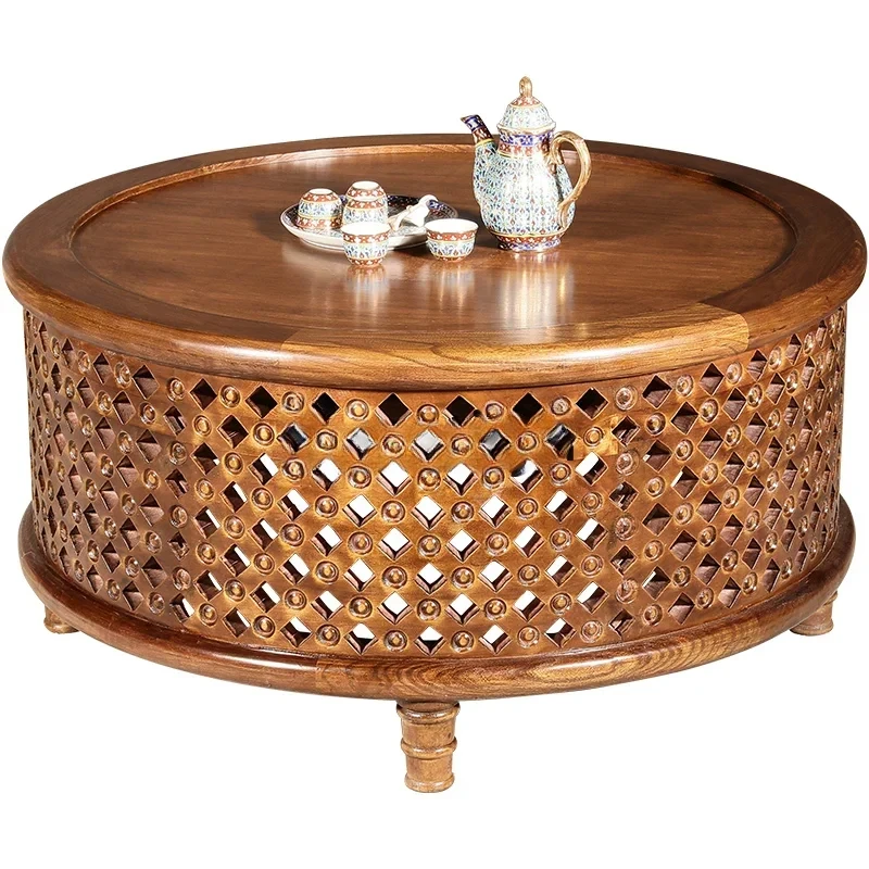 Thai round coffee table New Ch - Coffee Tea Thai のレビューと価格